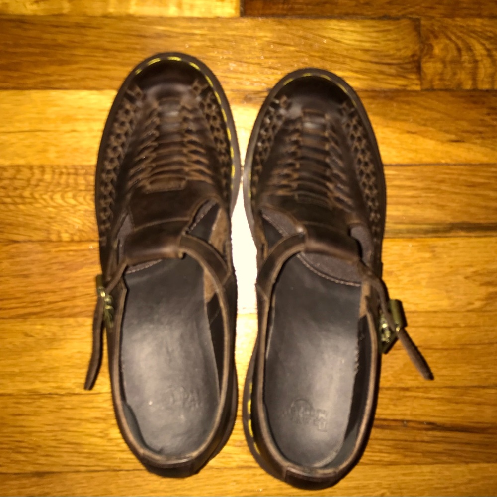 Dr. Marten’s Brown Braided Sandals Mindy size 10